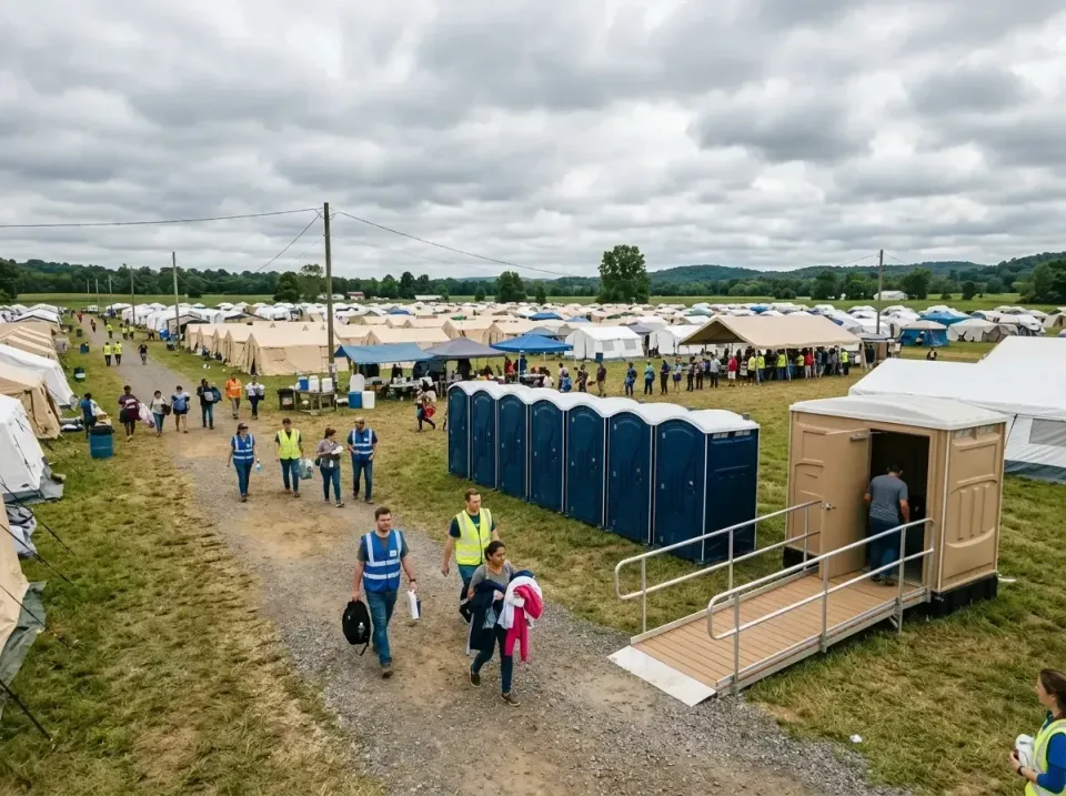 disaster-relief-camp-restrooms-010 — frequently asked questions, Dumpster & Portable Bathrooms Rental in Drumright, OK